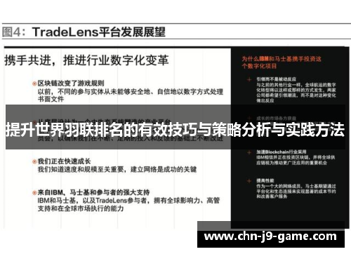 提升世界羽联排名的有效技巧与策略分析与实践方法