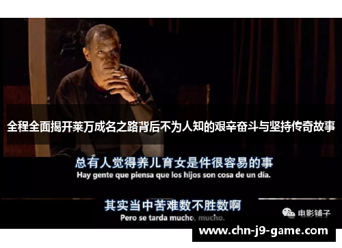 全程全面揭开莱万成名之路背后不为人知的艰辛奋斗与坚持传奇故事 全程全面揭开莱万成名之路背后不为人知的艰辛奋斗与坚持传奇故事